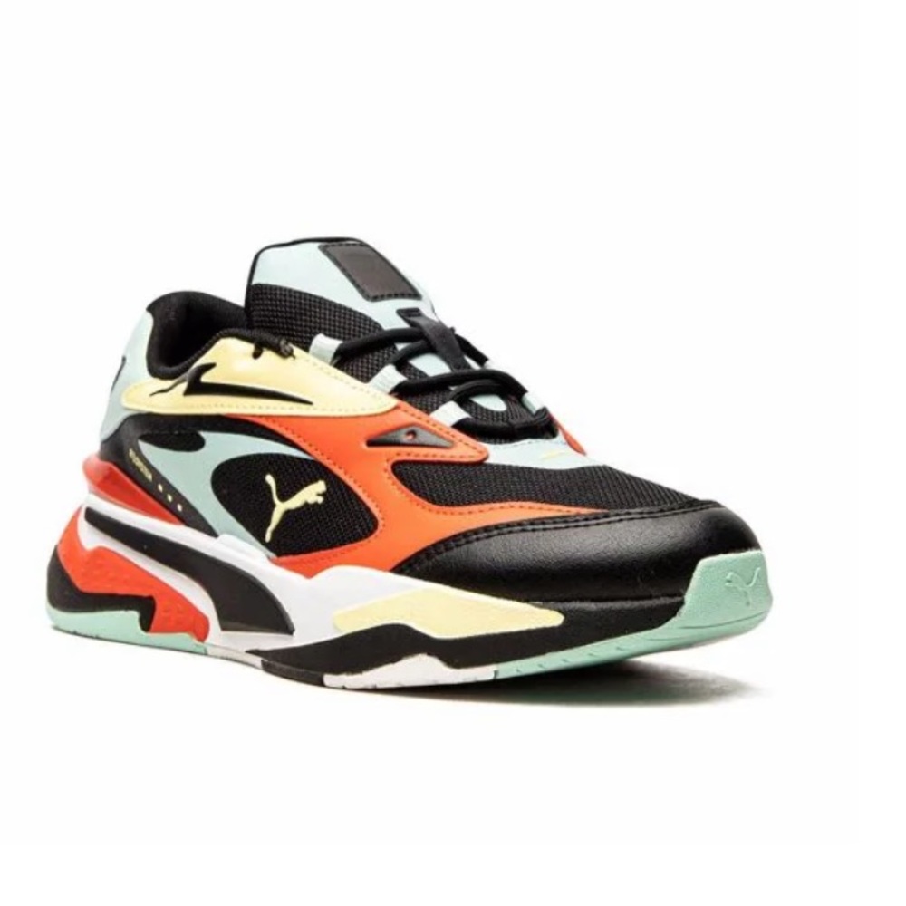 Puma Rs Fast FR Running Shoes Men’s Size 8 Low Top Sneakers Multi Color